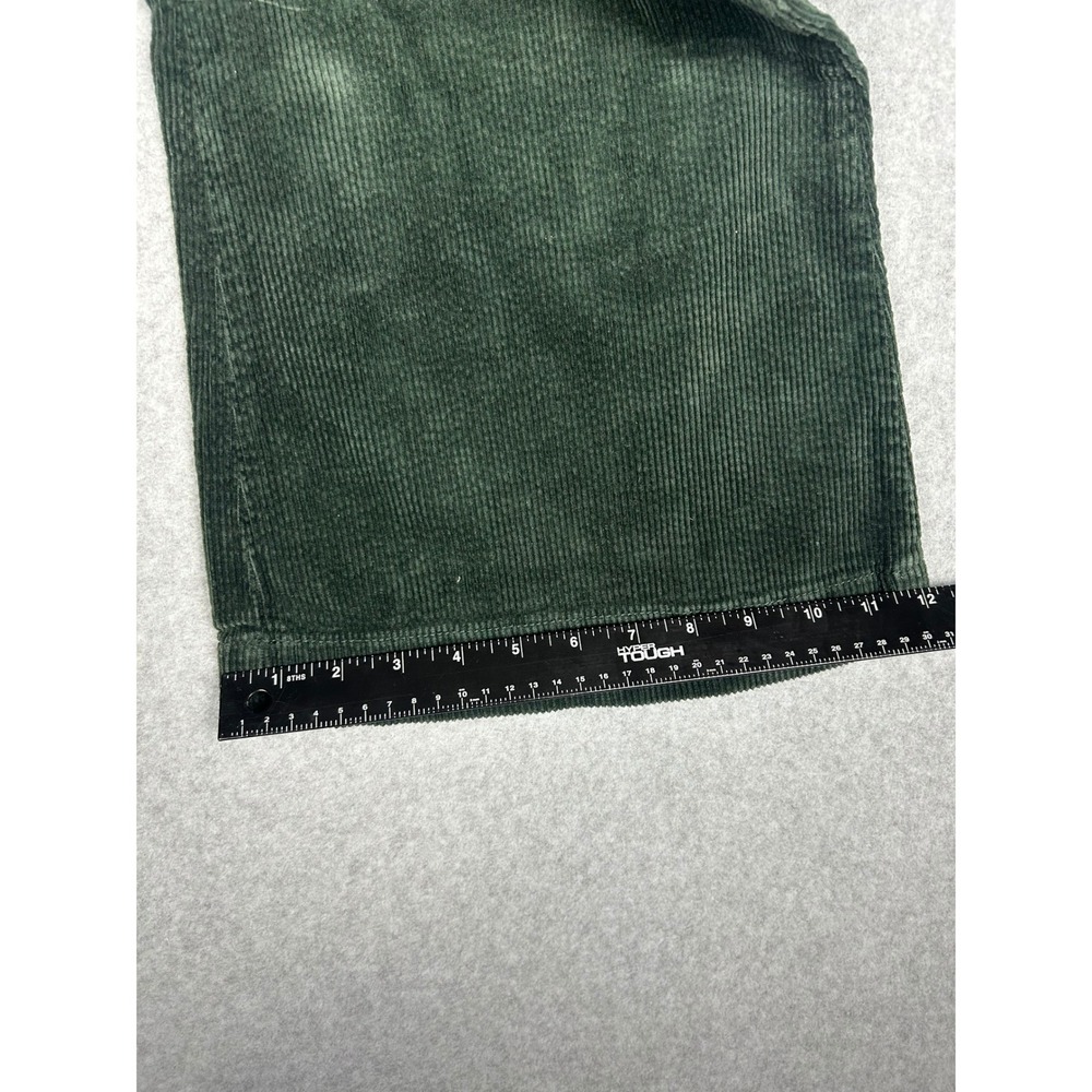 Rollas Corduroy Flare Pants Womens 30 Green High Rise Bell Bottom NWT - Picture 8 of 9